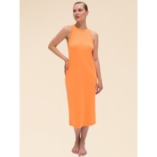 Female dress, size 50, orange color