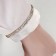 Thermoclay rhinestones, d = 3 mm, width - 10 mm, 4.5 ± 0.5 m, silver color