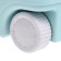 Box for toys on wheels, green color