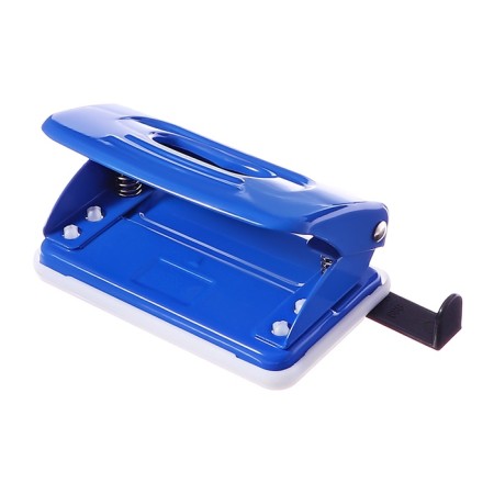 A hole with a ruler of 10 sheets, Lamark Metallic, blue-7