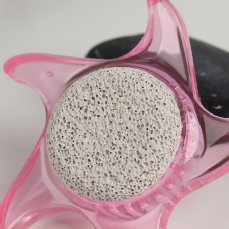 Pumz for pedicure with the brush "Star", 9 cm, color mix-1