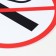 Decorative sign (poster) "Do not crown" 32x32 cm, plastic