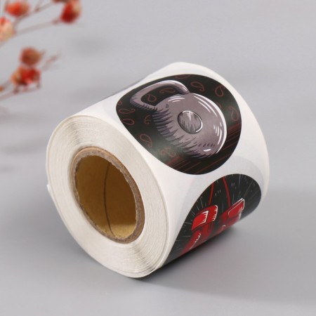 Stick Paper "bold, strong" d = 3.8 cm 252 pcs in the roll-5