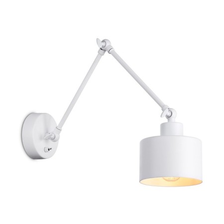 Wall lamp with a switch in the style of Ambrella Light, Traditional, TR8146, E27, White Color