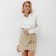 Women's shirt minku: Cotton Collection Color White, rr 42-44