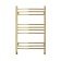 Water towel Domoterm "Calipso" P10, 500x800 mm, gold