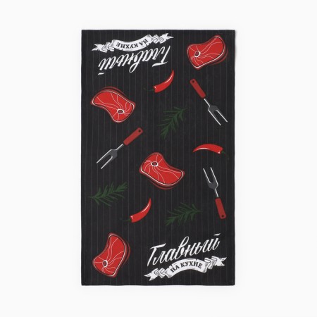 Catcelle kitchen. Dolyana "Main for Measy" 35x60 cm, Rogozhka, 100% HL, 160g/m2-1