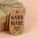 A set of tags with jute and stickers "Hand Made", 10 pcs, 3.5 × 6 cm / 6 pcs, 4 × 4 cm, color crafting