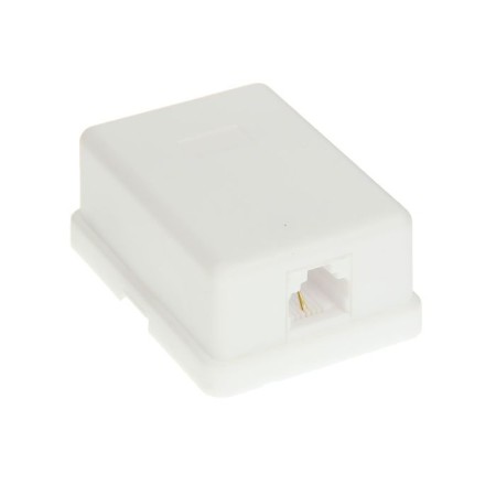 Telephone outlet PROCONNECT, 1 6P-2C, 03-0001-4