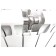 Bimetallic radiator Rifar Monolit Ventil MVR, 500x100 mm, 8 sections, lower right catch