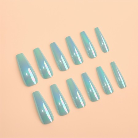 Poaring Faluses, 12 pcs, with adhesive plates, ballerina shape, blue-1
