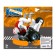 Cover "Racer", light and sound, works from batteries, white-blue color