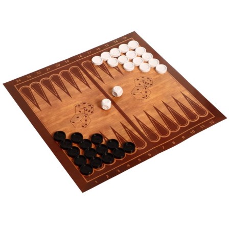 Game table 3 in 1: checkers, chess, backgammon-5