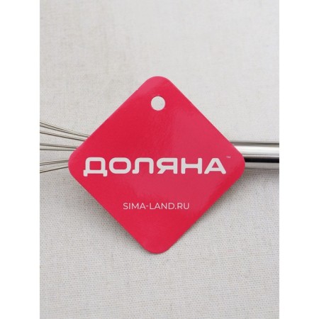 Vennese for whipping the share "Assistant", 24 × 6 cm, silver color-4