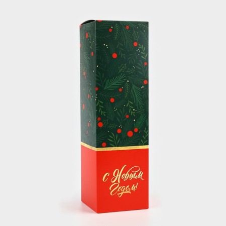 Folding box "New Year", 9.5 x 32.5 x 9.5 cm, New Year-2