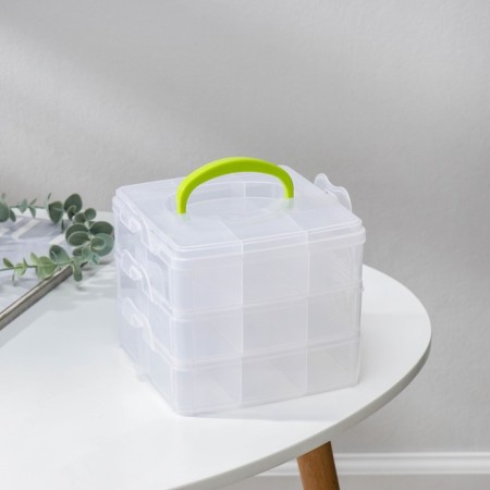 Organizer for trifles 3 tier, 18 cells