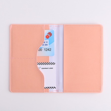 Cover for a passport with additional kardan inside “I can do everything” ”, artificial leather-1