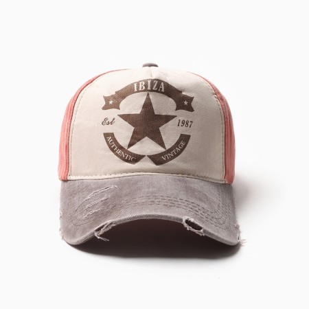 Men's cap "Ibiza", caral color, size 56-58-1