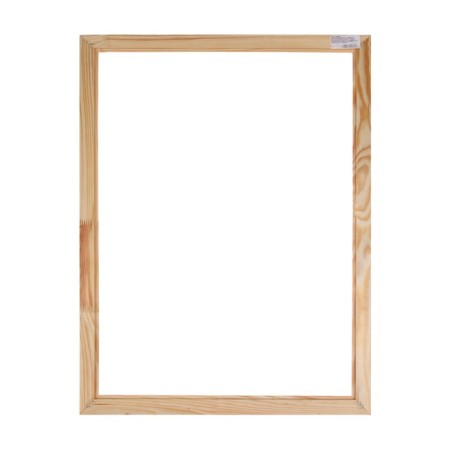 Frame for paintings (mirrors) 50 x 70 cm, profile 37 x 18 mm, emma, unpainted wood (suitable for decoration)-1