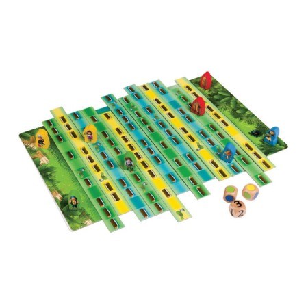 Board game "Caution: crocodile!"-6