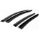 Window deflectors, Rival, Lada Vesta 2015-n., Listen PMMA, 4pcs., 36006001