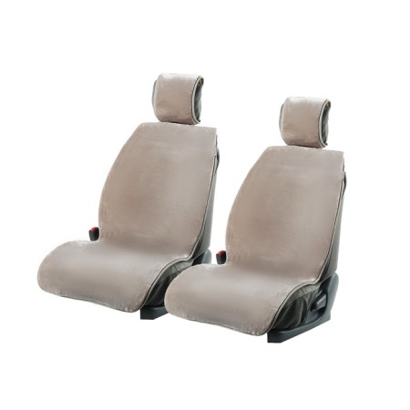 Alpaca Plus capes, artificial fur, a set for the entire salon, light gray-5