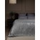 Texrepublic blanket, size 150x200 cm, gray color