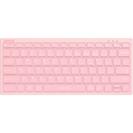 Keyboard A4Tech FSTYLER FBX51C pink USB wireless BT/Radio Slim Multimedia (FBX51C P 10045