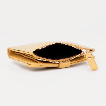 Wallet on the button, yellow color-4