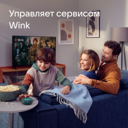 Smart column VK capsule mini (MRC02SG), voice assistant Maroussia, 5W, Wi-Fi, BT4.2, Green-8