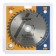 Disk of tundra wood, standard cut, 180 x 32 mm (rings at 22.20.16), 36 teeth