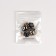 A set of dice of playing "Game time", 10 pcs, 1.6 x 1.6 cm, gold