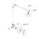 The shower system waserkraft a12629, built-in, tropical shower, brass/ABS plate, chrome 101201