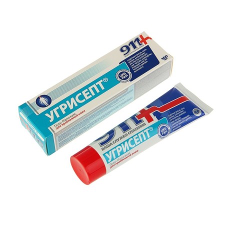 Facial gel 911 "Ugrisept" with acne, 100 ml