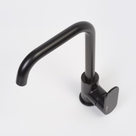 Kitchen mixer Wasserkraft Elbe A7407, single -leaf, brass, black-3