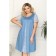 Women's dress, size 52, blue color