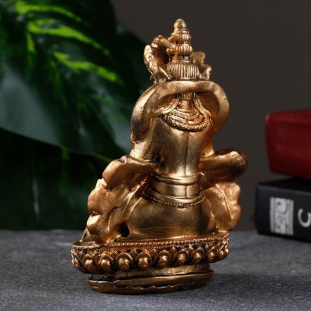 Figure "Cubber-God of wealth" bronze, 11x7x6cm-2