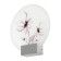 Sconces "Flowers" LED 6W 4000k white 24x6x24 cm