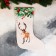 A toe for gifts "Deer in the forest" 26x40 cm, white