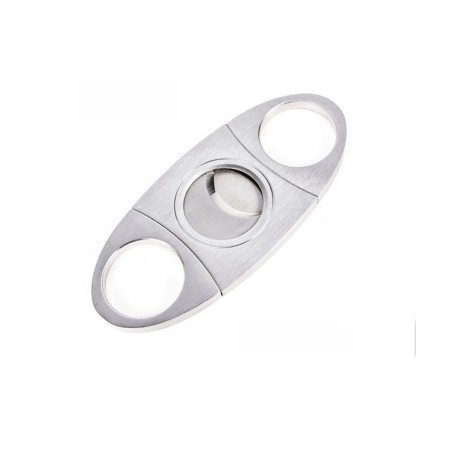 Guillotine for cigars, stainless steel, 9 x 4 cm