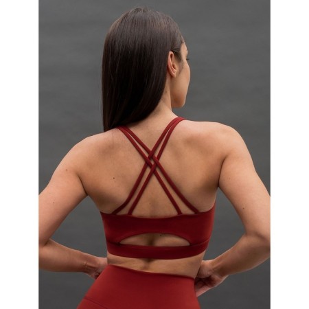TOP sports female, size XS, burgundy color-1
