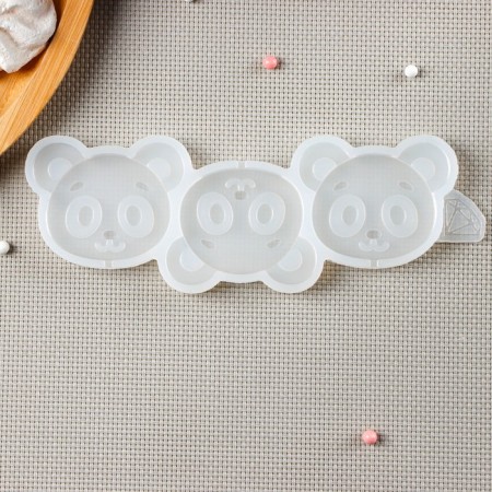 Silicone Mold for candy and chocolate "Pandochki", the color is transparent-1