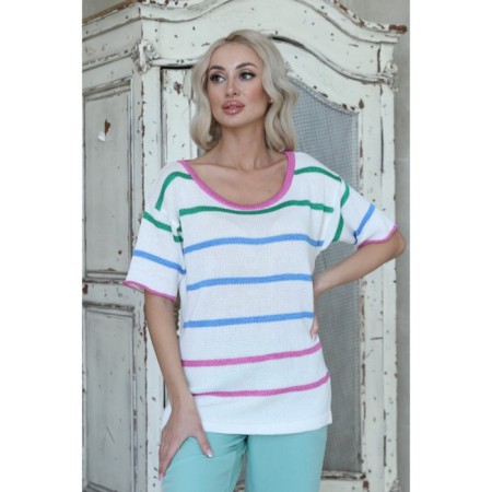 Female jumper, size 46, white color-2
