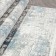 Rectangular carpet Kardolen Marmaris, size 145x300 cm, color Gry/Blue