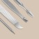 Manicure set "Soft", 10 items, in case, color mix