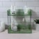 Organizer 2-level 31*20*29cm green/gold to/corner nakl QF
