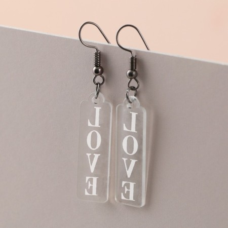 Earrings "Inspecting"-3