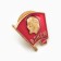 The icon "Komsomol" is heavy, brass, on the screw
