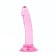 Fallomitator Realistic Okopoki, on the suction cup, anal, gel, 12 x 2.5 cm, pink
