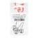 Lucky John Ball jig-heads, 16 g, BN color, 3 pcs.